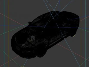 vehicles - mercedes-benz bmw volkswagen audi car 165 3D Model
