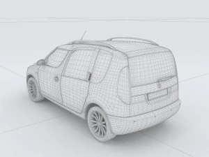 vehicles - mercedes-benz bmw volkswagen audi car 169 3D Model