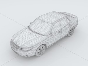 vehicles - mercedes-benz bmw volkswagen audi car 170 Modello 3D