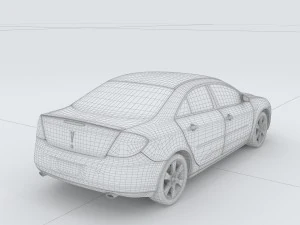 vehicles - mercedes-benz bmw volkswagen audi car 171 3D Model