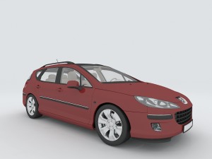vehicles - mercedes-benz bmw volkswagen audi car 172 Modelo 3D