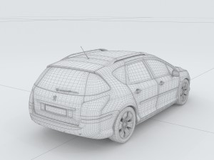 vehicles - mercedes-benz bmw volkswagen audi car 172 3Dモデル