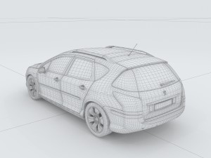 vehicles - mercedes-benz bmw volkswagen audi car 172 3Dモデル