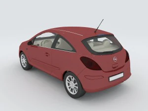 vehicles - mercedes-benz bmw volkswagen audi car 173 3D Model