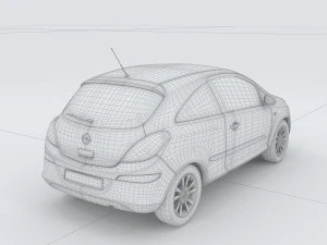 vehicles - mercedes-benz bmw volkswagen audi car 173 3D Model