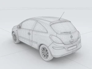 vehicles - mercedes-benz bmw volkswagen audi car 173 3D Model