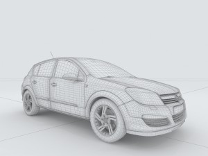 vehicles - mercedes-benz bmw volkswagen audi car 174 Model 3D