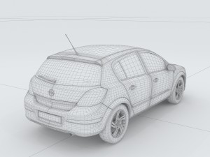 vehicles - mercedes-benz bmw volkswagen audi car 174 Model 3D