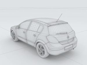 vehicles - mercedes-benz bmw volkswagen audi car 174 Model 3D