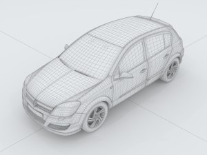 vehicles - mercedes-benz bmw volkswagen audi car 174 Model 3D