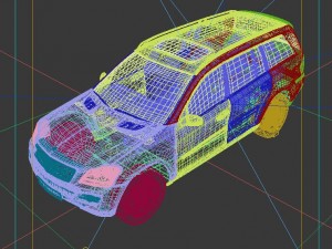 vehicles - mercedes-benz bmw volkswagen audi car 175 3D Model