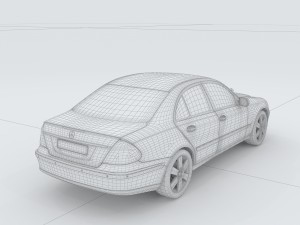 vehicles - mercedes-benz bmw volkswagen audi car 176 3D Модель