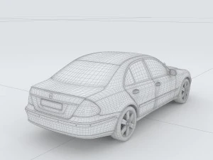 vehicles - mercedes-benz bmw volkswagen audi car 176 3D Model