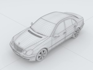 vehicles - mercedes-benz bmw volkswagen audi car 176 3D Модель