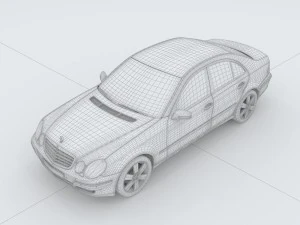 vehicles - mercedes-benz bmw volkswagen audi car 176 3D Model