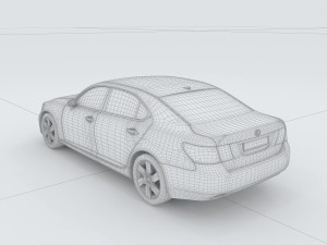 vehicles - mercedes-benz bmw volkswagen audi car 177 3D 모델