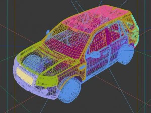 vehicles - mercedes-benz bmw volkswagen audi car 178 3D Model