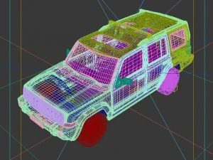 vehicles - mercedes-benz bmw volkswagen audi car 179 3D Model