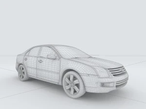 vehicles - mercedes-benz bmw volkswagen audi car 180 3D Model