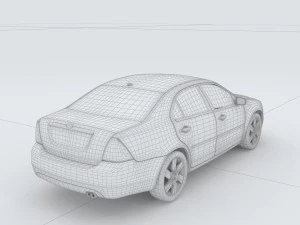 vehicles - mercedes-benz bmw volkswagen audi car 180 3D Model