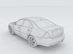 vehicles - mercedes-benz bmw volkswagen audi car 180 Modelo 3D