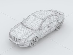 vehicles - mercedes-benz bmw volkswagen audi car 180 Modelo 3D