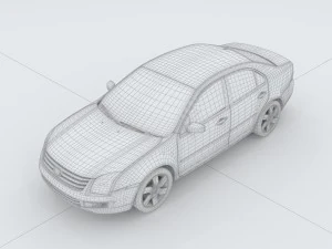 vehicles - mercedes-benz bmw volkswagen audi car 180 3D Model