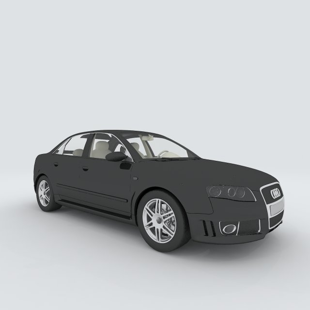 vehicles - mercedes-benz bmw volkswagen audi car 181 Modello 3D .c4d .max .obj .3ds .fbx .stl .blend 
