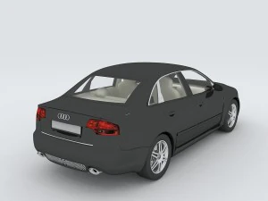 vehicles - mercedes-benz bmw volkswagen audi car 181 3D Model