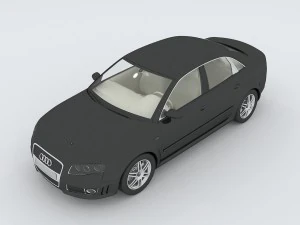 vehicles - mercedes-benz bmw volkswagen audi car 181 3D Model