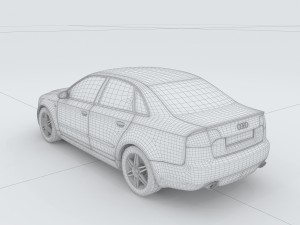 vehicles - mercedes-benz bmw volkswagen audi car 181 Modello 3D