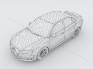 vehicles - mercedes-benz bmw volkswagen audi car 181 Modello 3D