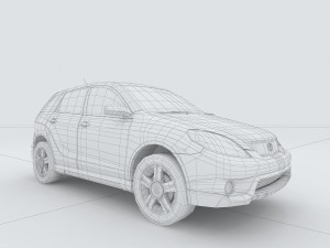 vehicles - mercedes-benz bmw volkswagen audi car 182 Modello 3D