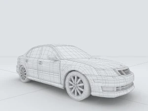 vehicles - mercedes-benz bmw volkswagen audi car 183 3D Model