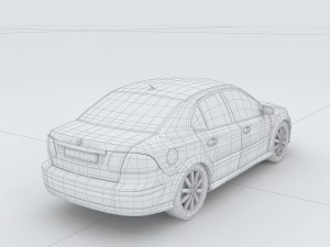 vehicles - mercedes-benz bmw volkswagen audi car 183 3D 模型
