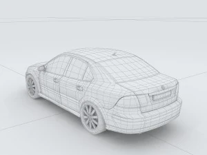 vehicles - mercedes-benz bmw volkswagen audi car 183 3D Model