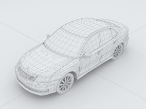 vehicles - mercedes-benz bmw volkswagen audi car 183 3D 模型