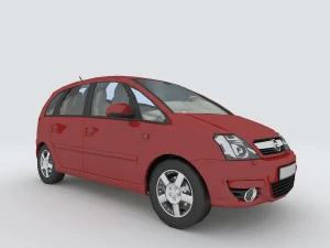 ve&iacute;culos - mercedes-benz bmw volkswagen audi carro 184 Modelo 3D