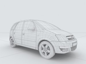 vehicles - mercedes-benz bmw volkswagen audi car 184 3Dモデル