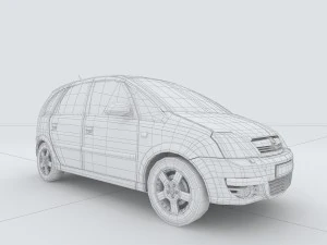 vehicles - mercedes-benz bmw volkswagen audi car 184 3D Model