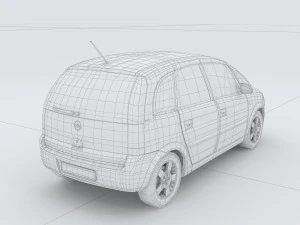 vehicles - mercedes-benz bmw volkswagen audi car 184 3D Model