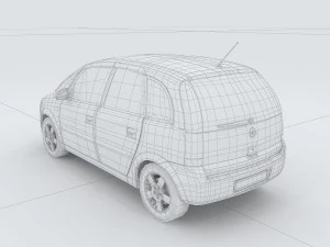 vehicles - mercedes-benz bmw volkswagen audi car 184 3D Model