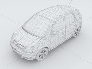 vehicles - mercedes-benz bmw volkswagen audi car 184 3Dモデル
