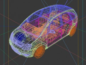 vehicles - mercedes-benz bmw volkswagen audi car 184 3Dモデル
