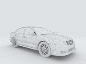 vehicles - mercedes-benz bmw volkswagen audi car 185 Modelo 3D
