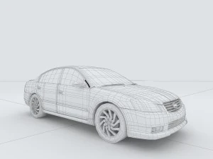 vehicles - mercedes-benz bmw volkswagen audi car 185 3D Model