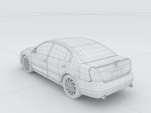 vehicles - mercedes-benz bmw volkswagen audi car 185 Modelo 3D