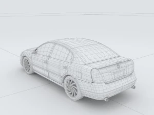 vehicles - mercedes-benz bmw volkswagen audi car 185 3D Model