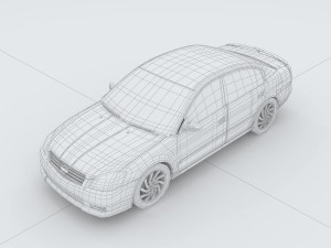 vehicles - mercedes-benz bmw volkswagen audi car 185 Modelo 3D
