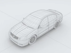 vehicles - mercedes-benz bmw volkswagen audi car 185 3D Model